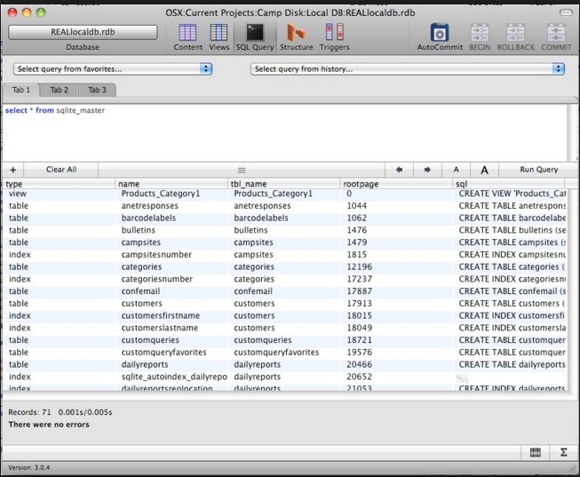 database software free for mac